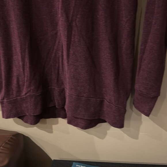 TNA Deep Burgundy Long Sleeve Top - Picture 5 of 5